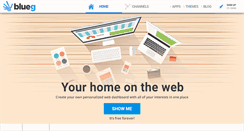 Desktop Screenshot of blueg.com